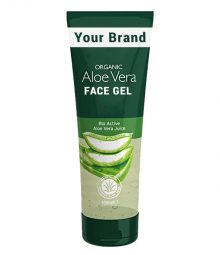 Private Label Aloe Vera Face Gel