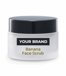 Private Label Banana Face Scrub Manufacturer