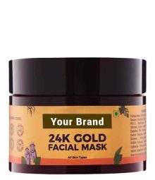 Private Label 24k Gold Facial Mask