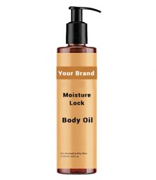 Private Label Moisture Lock Body Oil