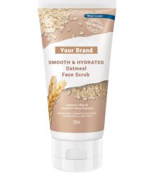 Private Label Oatmeal Face Scrub