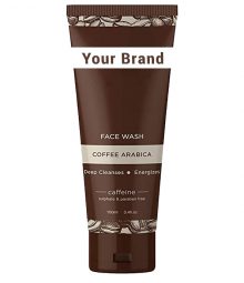 Private Label Organic Arabica Coffee Face Wash