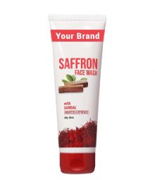 Private Label Saffron Face Wash