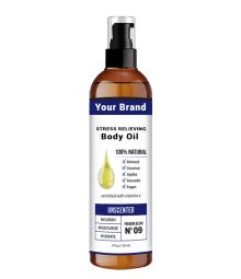 Private Label Stress Relieving Body Oil