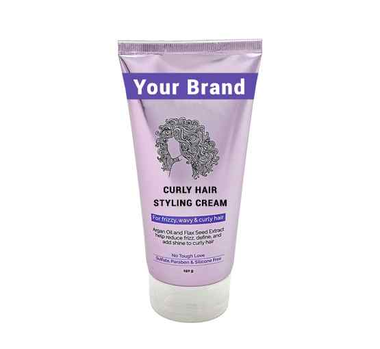 Private Label Curly Hair Styling Cream  Third-Party Curly Hair Styling  Cream Manufacturer