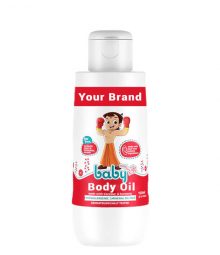 Private Label Coconut Baby Body Oil