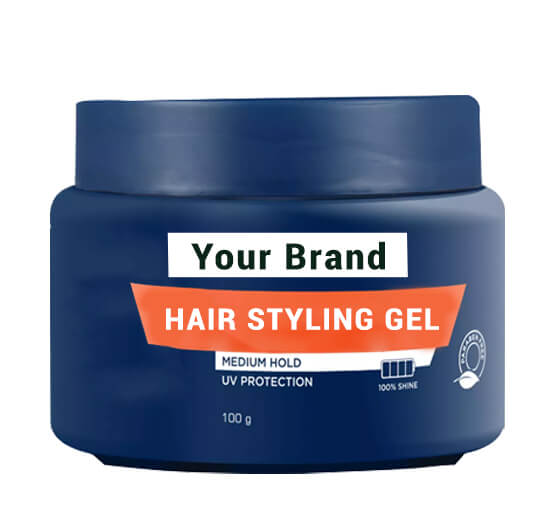 Private Label Mens Hair Styling Gel  Third-Party Mens Hair Gels  Manufacturer