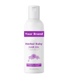 Private Label Herbal Baby Hair Oil