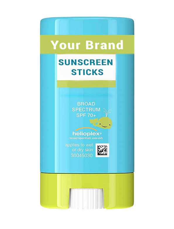 Private Label Sunscreen Sticks  Third-Party Sunscreen Sticks