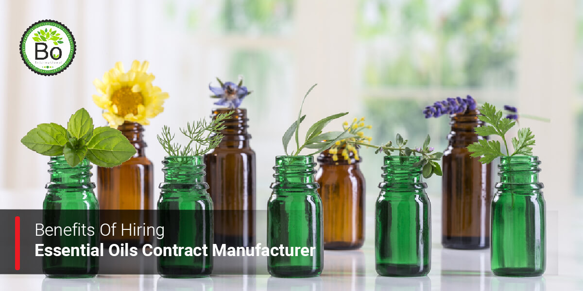 Benefits Of Hiring Essential Oils Contract Manufacturer