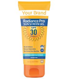 Private Label Sunscreen Gel SPF 30 Manufacturer