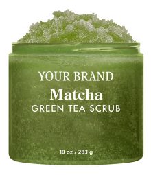Private Label Green Tea Body Scrub Manufacturer