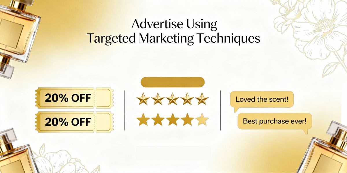 Perfume Advertise Using Targeted Marketing Techniques