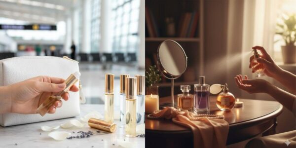 compare roll-on perfumes and EDPs