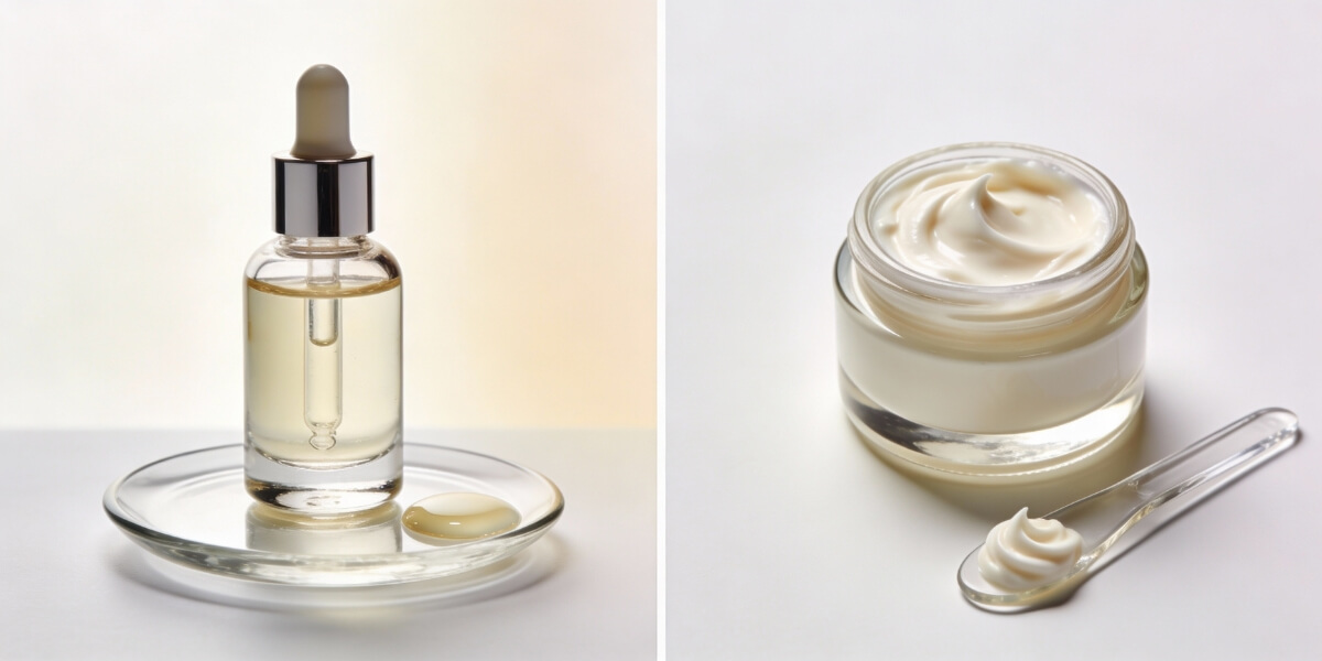 Face Serum vs Face Cream