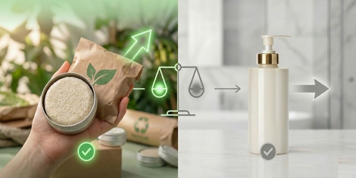 Shampoo Bars vs Liquid