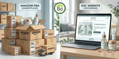 Amazon FBA vs D2C Website
