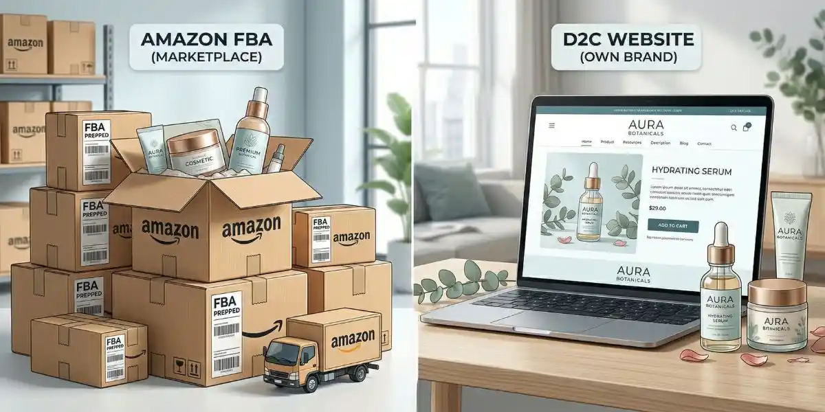 Amazon FBA vs D2C Website: Which Sales Channel Wins?