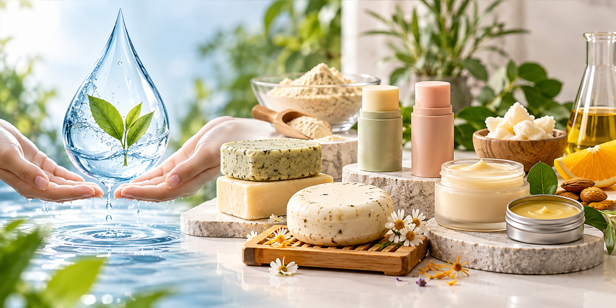 Exploring Waterless Beauty Products
